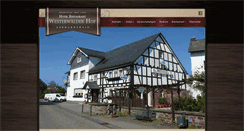 Desktop Screenshot of hotel-westerwaelder-hof.com